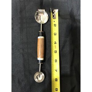 Vintage Melon Baller / Butter Curler By Nevco. 8" Double Ended
